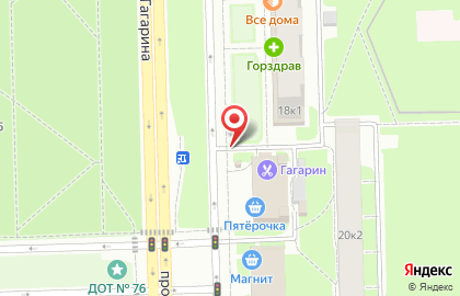 Союзпечать, Московский район на проспекте Юрия Гагарина на карте