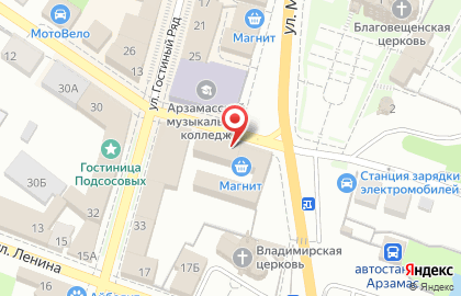 Садовый супермаркет Садория в Нижнем Новгороде на карте