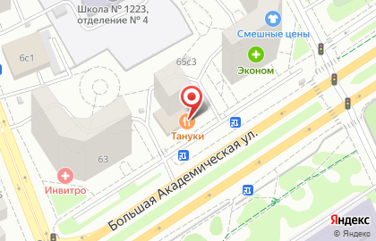 Джинсбанк на Петровско-Разумовской на карте