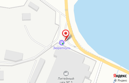АЗС Зюраткуль на улице 3 Интернационала на карте