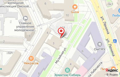 Музейно-выставочный комплекс Омский музей просвещения в Омске на карте