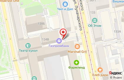 Банкомат Газпромбанк в Екатеринбурге на карте