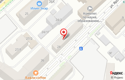 Стоматологическая клиника Альфа-Дент на улице Ярославского на карте