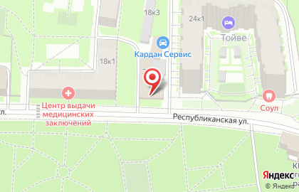 Магазин автозапчастей Алтан на карте