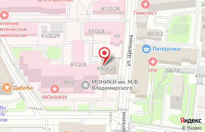 Храм в Честь Иконы Божией Матери Всех Скорбящих Радость на карте