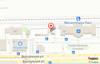 Фирменная торговая сеть Орские колбасы на Вокзальной улице на карте