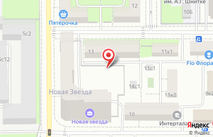 # 1019 Детский сад на улице Маршала Соколовского на карте