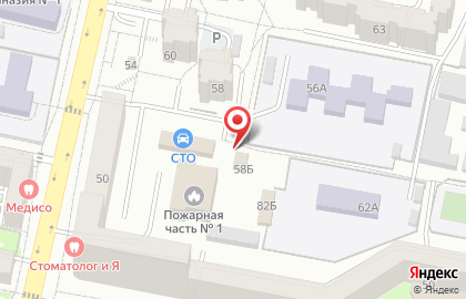 Шиномонтажная мастерская в Белгороде на карте