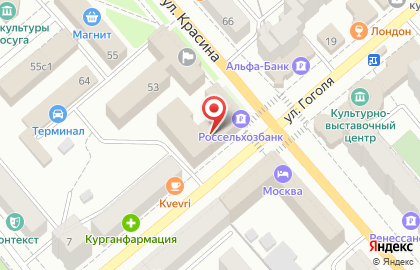 Юридическая компания Витакон на улице Гоголя на карте