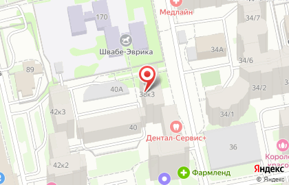 Клининговая компания Mister Fapc в Октябрьском районе на карте
