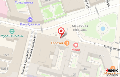 ITALYANSKAYA 29 Hotel на карте
