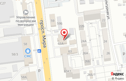 Вернисаж на улице Мира на карте