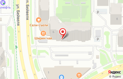 Кафе Friendly в Курчатовском районе на карте