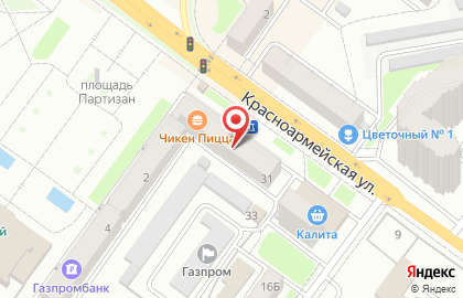 Хмель в Советском районе на карте