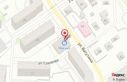 Продуктовый магазин Ростань на карте