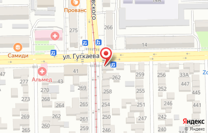 Магазин свежего мяса во Владикавказе на карте