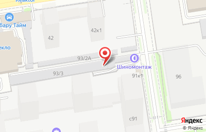 Установочный центр Вебасто на улице Семьи Шамшиных на карте