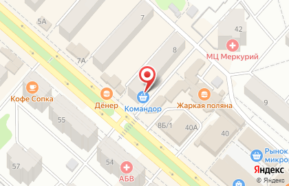 Банкомат ДВБ в Красноярске на карте