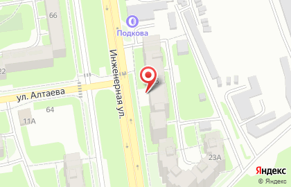 Участковый пункт полиции Отделение полиции №2 на Инженерной улице на карте