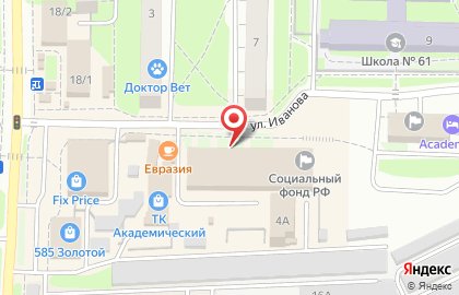Кондитерская-пекарня Тортовница в Советском районе на карте