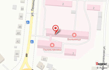 Тяжинская районная больница на карте