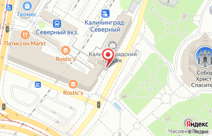 Бюро Калининградской недвижимости Ключ в Центральном районе на карте