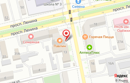 Страховой центр Бронеполис на проспекте Ленина на карте