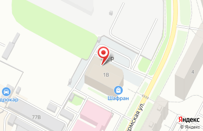 Кафе быстрого питания LOFT шаверма на Пермской улице на карте