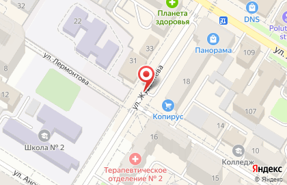 Виталия на улице Журавлёва на карте