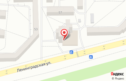 Автотехцентр Сигнал на улице Ленинградской на карте