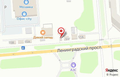 Магазин фруктов и овощей Фруктовый Рай на Ленинградском проспекте на карте