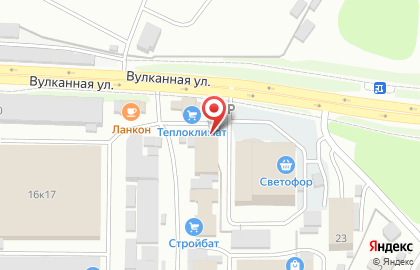 Магазин стройматериалов МастерОк в Петропавловске-Камчатском на карте
