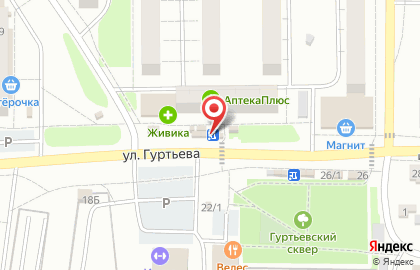 Киоск по продаже фруктов и овощей по продаже фруктов и овощей в Омске на карте
