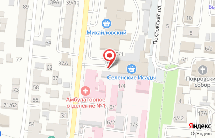 Киоск фастфудной продукции на Покровской площади на карте