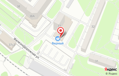 Универсам Верный в Москве на карте