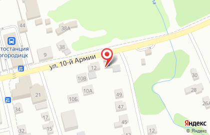 Мясной магазин Знаменский ветчинный дом в Богородицке на карте