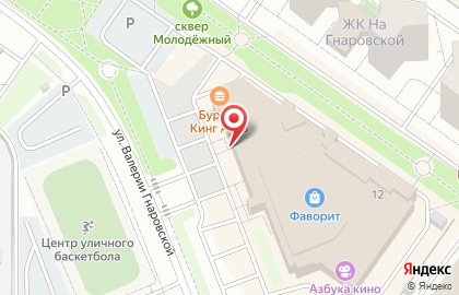 Интернет-магазин Лабиринт на улице Валерии Гнаровской на карте