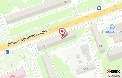 Торгово-сервисная компания Импеллер на проспекте Циолковского на карте