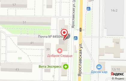 Ева, ООО на Ярославской улице на карте