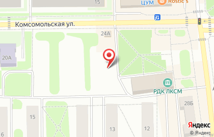 Автошкола в Новосибирске на карте