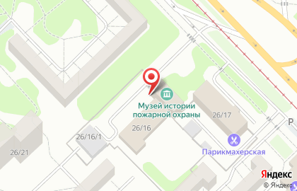Пожарная часть №54 на проспекте Яшьлек на карте