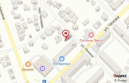 E5.RU на улице Чехова на карте