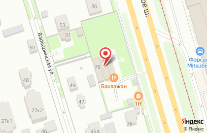 Баклажан на карте