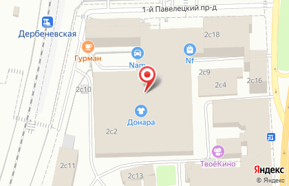 Ателье GI TAILOR на Павелецкой площади на карте