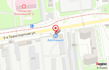 Автомастерская LexxAuto_55 в Октябрьском районе на карте