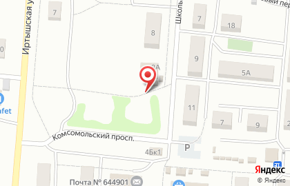 Магазин Азовский Бройлер в Советском районе на карте