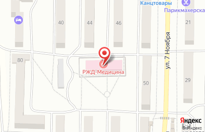Поликлиника №2 в Тамбове на карте