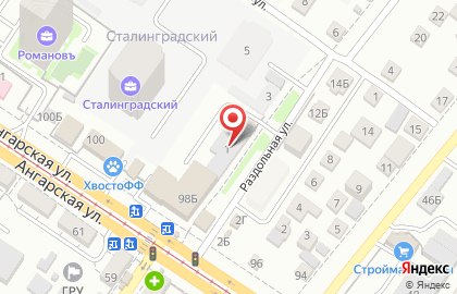 Шиномонтаж в Волгограде на карте