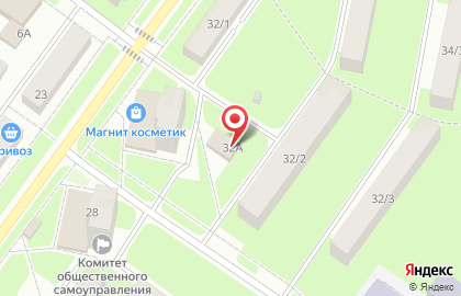 Продуктовый магазин во Владимире на карте