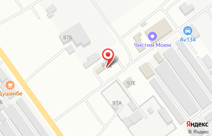 Автомойка самообслуживания Евромойка на улице Пушкина на карте